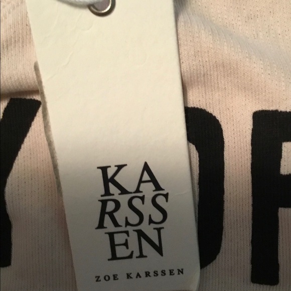 Zoe Karssen contrast Sleeve Sweater Army of Lovers - Picture 4 of 5